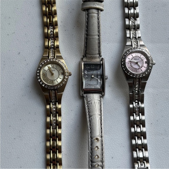 Relic Ladies Watches Lot of 3 Working Fossil by Relic Women’s Watches Lot - Picture 1 of 10